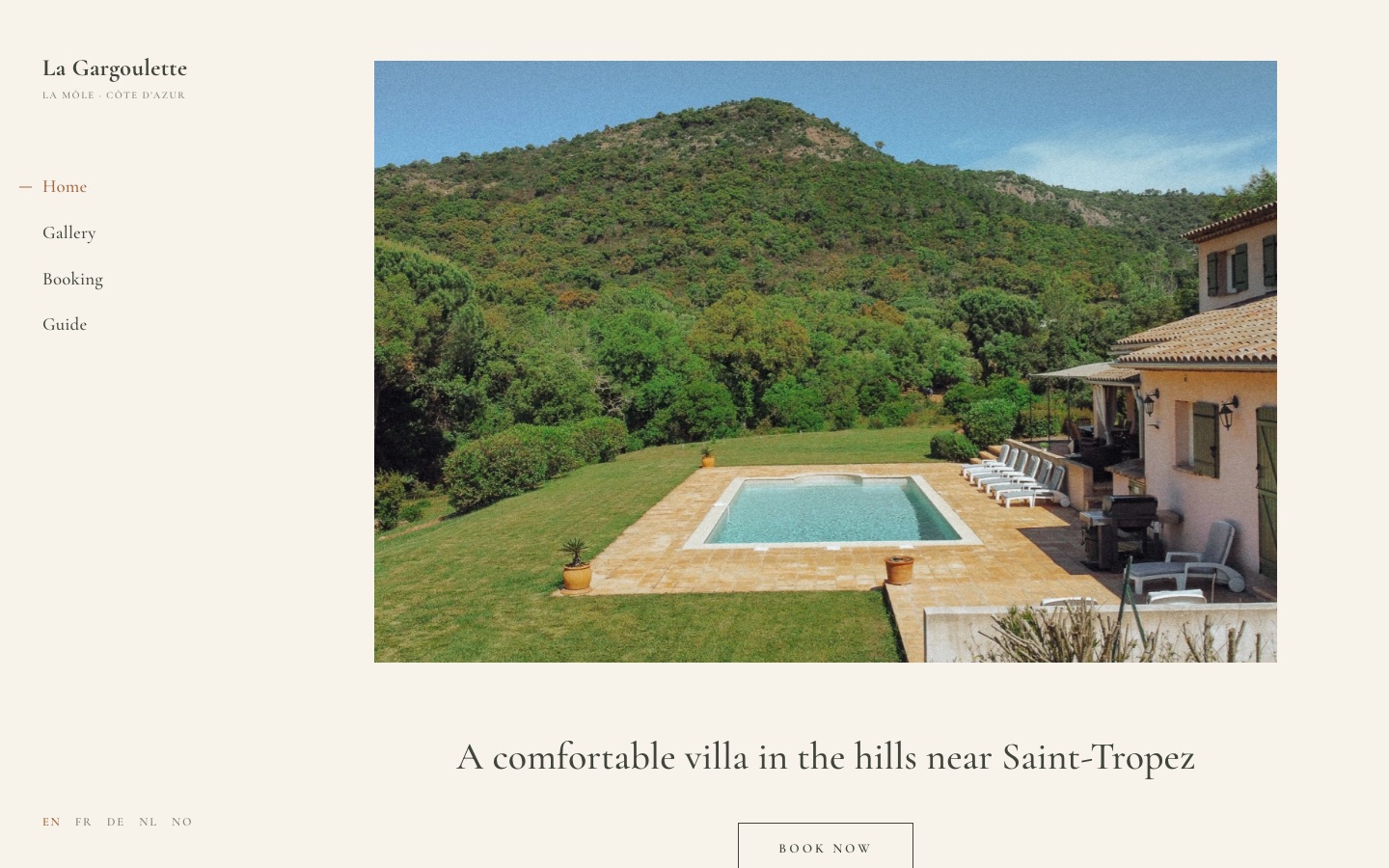 Villa La Mole on desktop